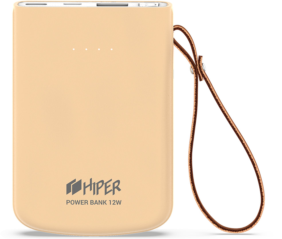 Внешний аккумулятор HIPER TRAVEL 5K Peach (Pink)
