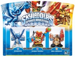 Skylanders.    : Double Trouble, Whirlwind, Drill Sergeant 