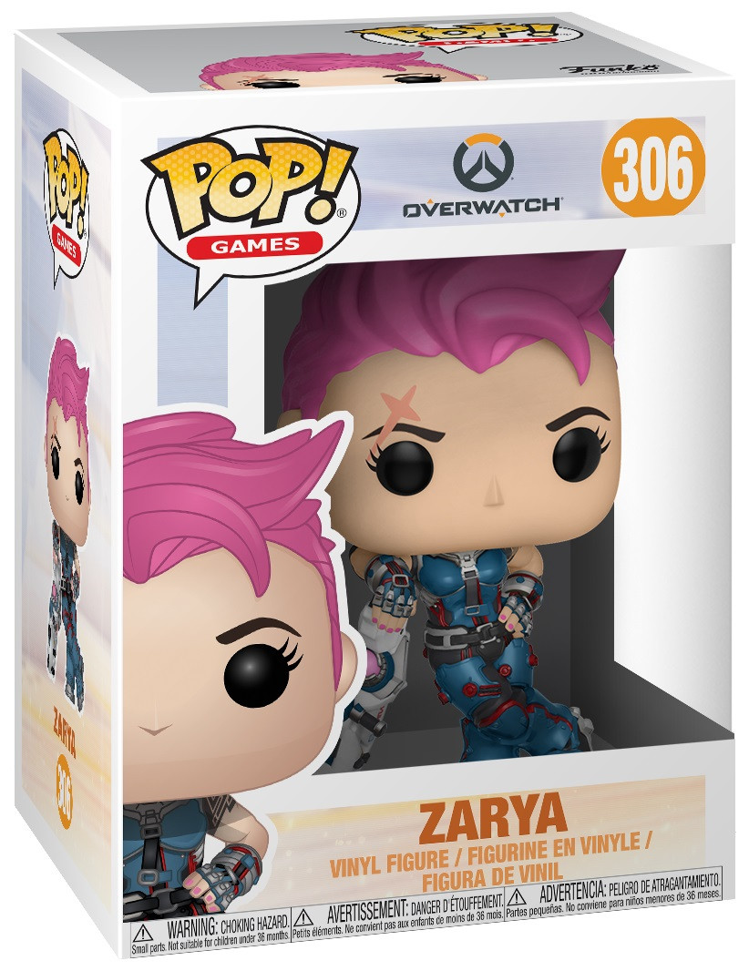  Funko POP Games: Overwatch  Zarya (9,5 )