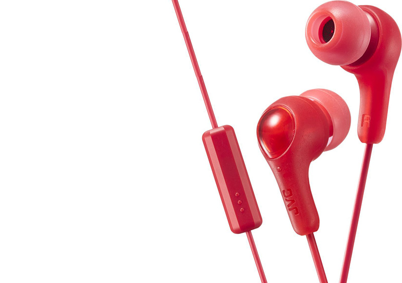 Гарнитура JVC HA-FX7M-R-E внутриканальная (красный)