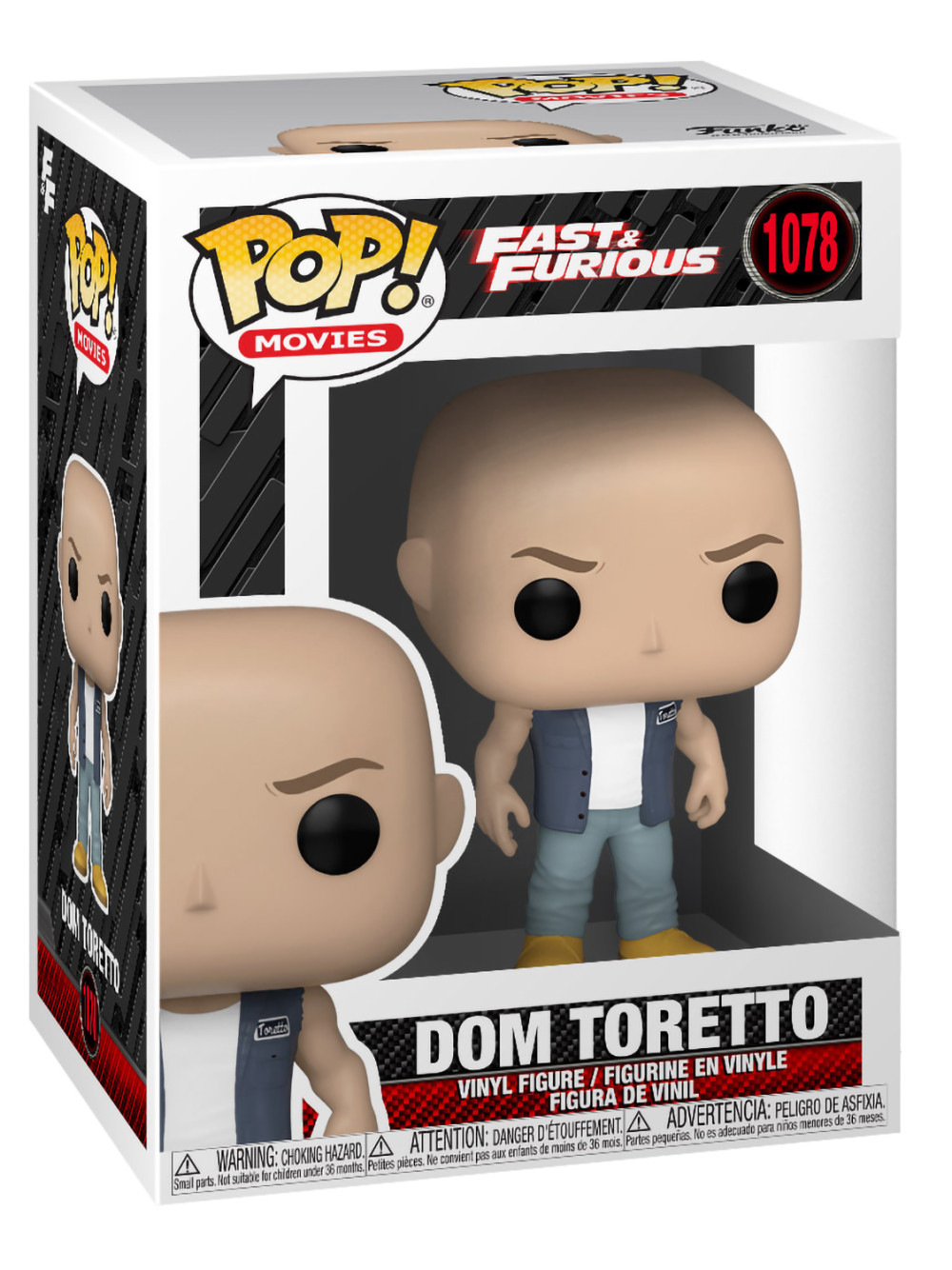  Funko POP Movies: Fast & Furious  Dom Toretto (9,5 )