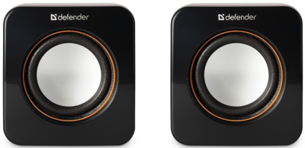 Акустическая система Defender 2.0 SPK-530 4Вт с питанием от USB для PC (черный)