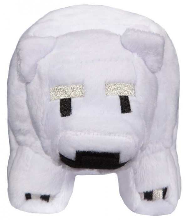 Мягкая игрушка Minecraft: Small Baby Polar Bear (18 см)