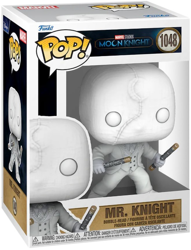 ������� Funko POP Marvel: Moon Knight � Mr. Knight Bobble-Head (9,5 ��)