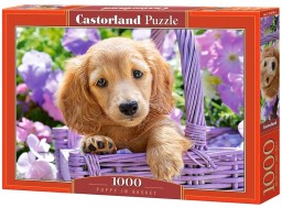 Puzzle-500:    (Puppy in Basket)