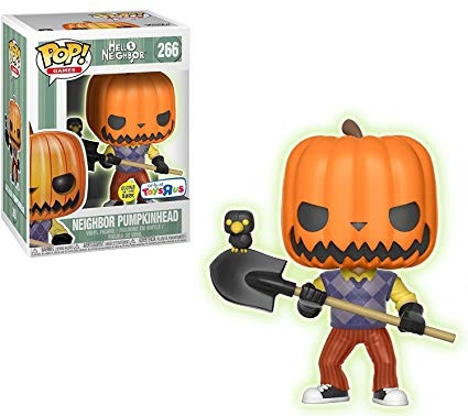 Фигурка Funko POP Games: Hello Neighbor – Neighbor Pumpkinhead Exclusive (9,5 см)