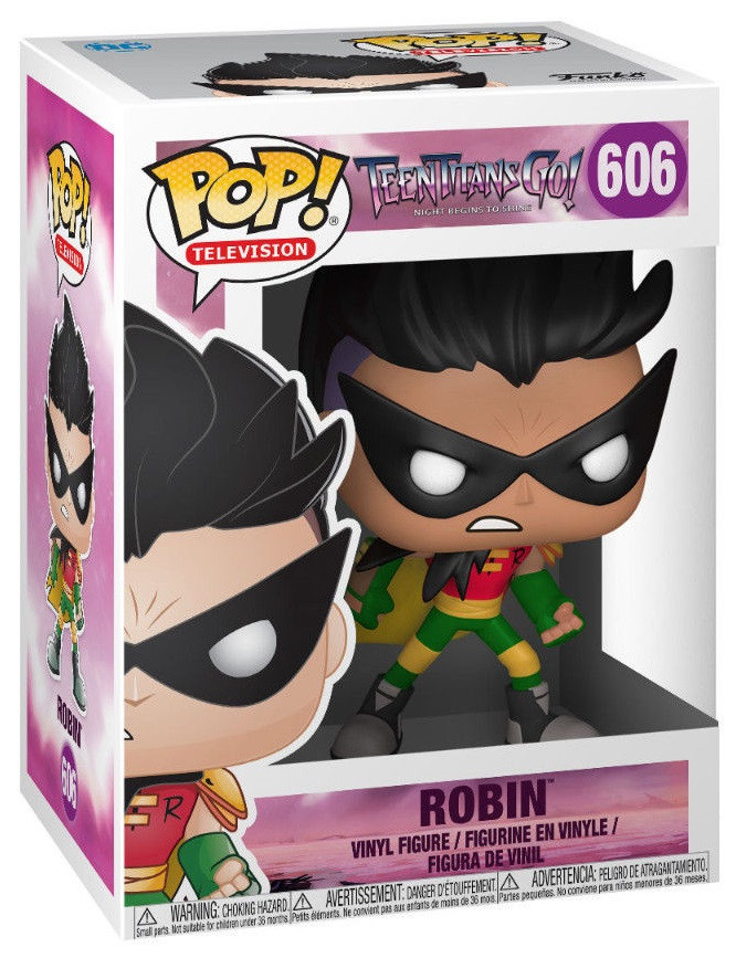 Фигурка Funko POP Television: Teen Titans Go! Night Begins To Shine – Robin (9,5 см)