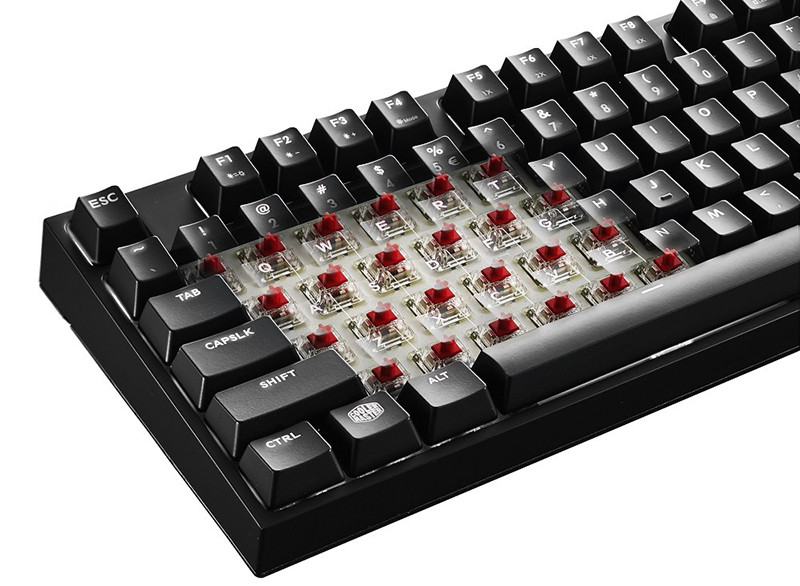  Cooler Master MasterKeys Pro L White LED Cherry MX Red       PC (SGK-4070-KKCR1-RU)