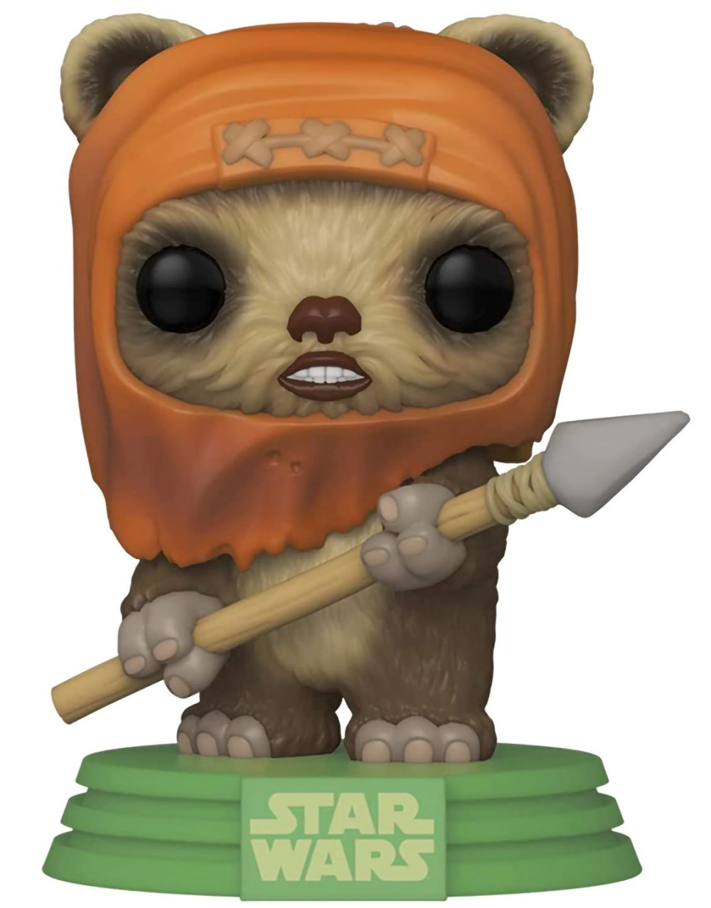  Funko POP: Star Wars: Across The Galaxy  Wicket With Pin Exclusive Bobble-Head (9, 5 )