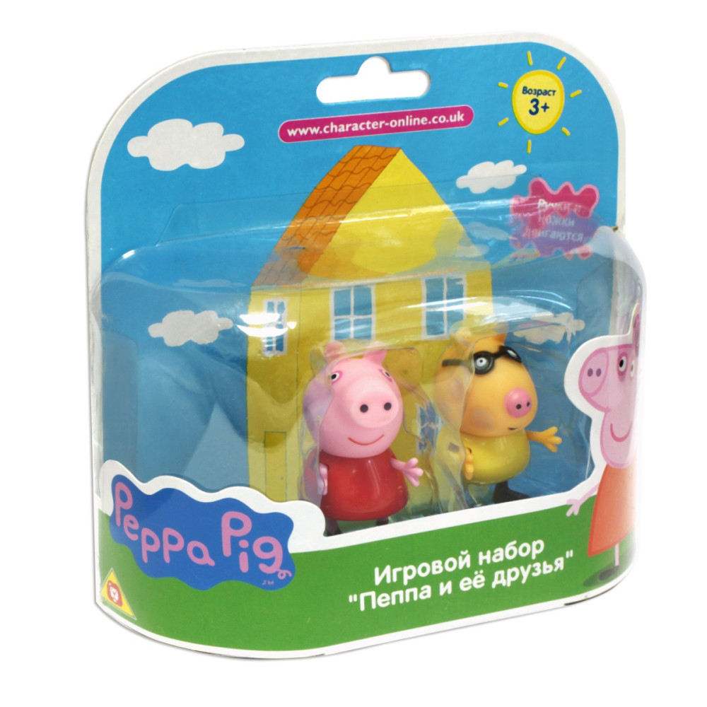 Набор фигурок Peppa Pig: Пеппа и Педро