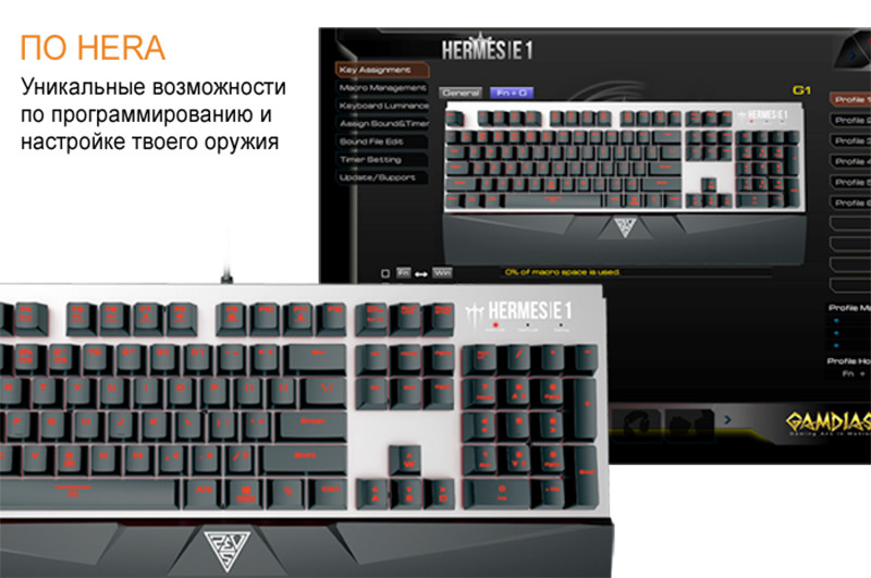 ������� �������� Gamdias: ���������� Hermes E1 + ���� Demeter E2 + ������ Nyx E1 ��� PC