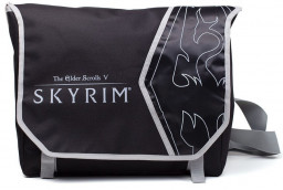  Skyrim: Logo And Dragon Art Messenger Bag