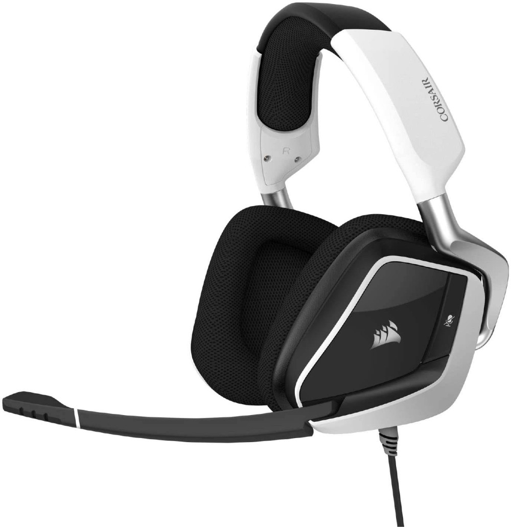 Гарнитура Corsair Gaming VOID RGB ELITE USB Premium игровая для PC (White)