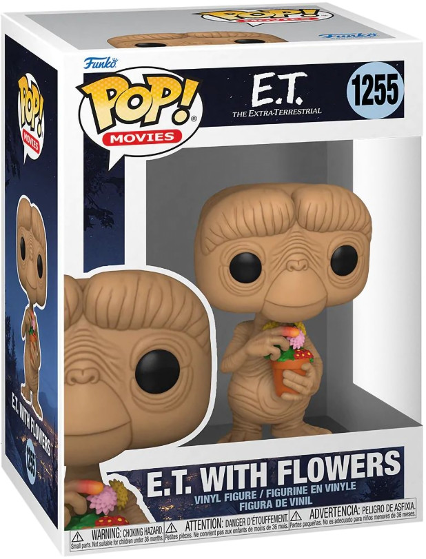  Funko POP Movies: E.T  The Extra-Terrestrial E.T. With Flowers (9, 5 )