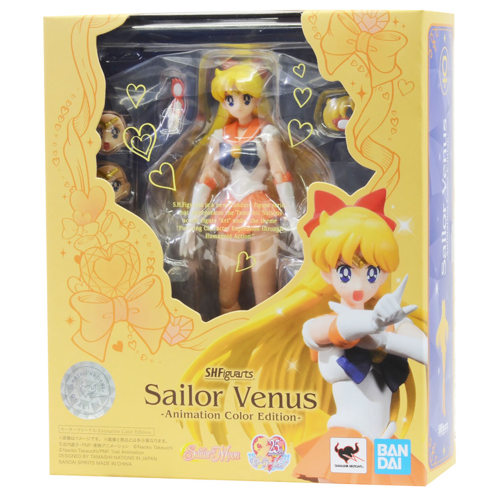 Фигурка S.H.Figuarts: Sailor Venus Animation Color Edition (14 см)