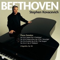 Stephen Kovacevich  Beethoven: Piano sonatas . 8, 14, 17 & 21, Bagatelles OP. 126 (2 LP)