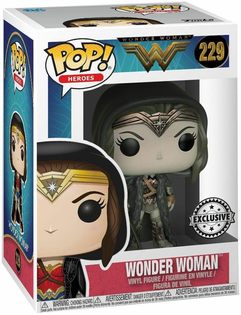  Funko POP Heroes: Wonder Woman  Wonder Woman Diana In Cloak Sepia (9,5 )