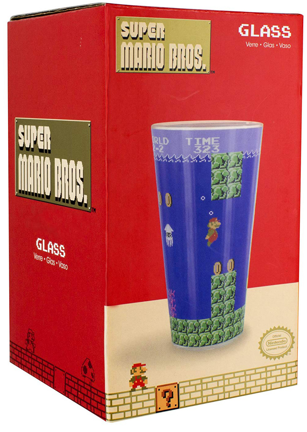 Стакан Super Mario
