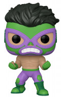  Funko POP Marvel: Lucha Libre Edition – El Furioso Hulk Bobble-Head (9,5 )