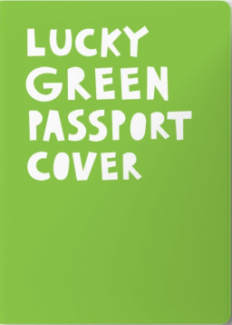    Lucky Green Passport Cover