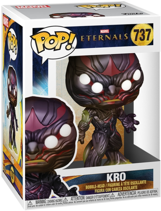 Фигурка Funko POP Marvel: Eternals – Kro Bobble-Head (9,5 см)