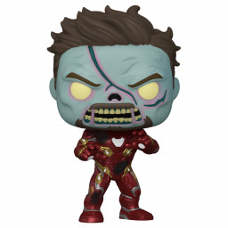  Funko POP Marvel What If...? Zombie Iron Man Bobble-Head (9,5 )