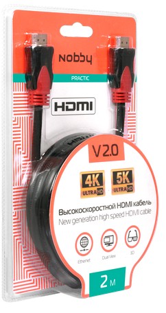  Nobby NBP-HC-20-01 HDMI-HDMI v2.0 2 ()