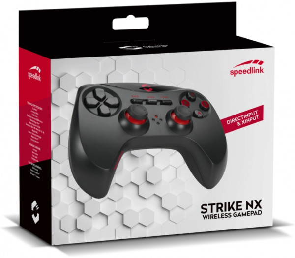 Геймпад Speedlink Strike NX Gamepad Wireless беспроводной для PC (SL-650100-BK-01)