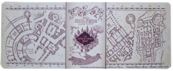 Коврик для мыши Harry Potter: Marauders Map