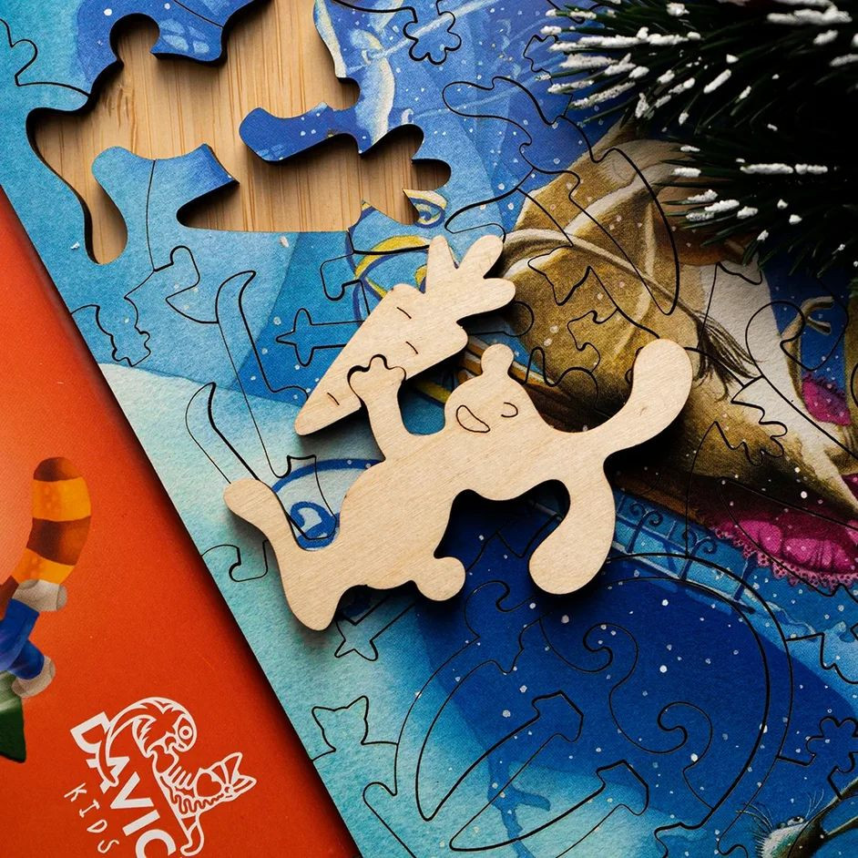  Wooden Puzzles:   