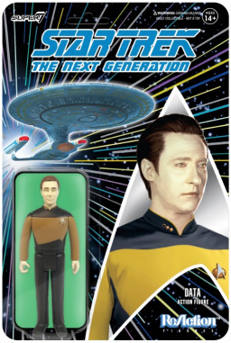  ReAction Figure Star Trek: The Next Generation  Wave 1  Data (9 )