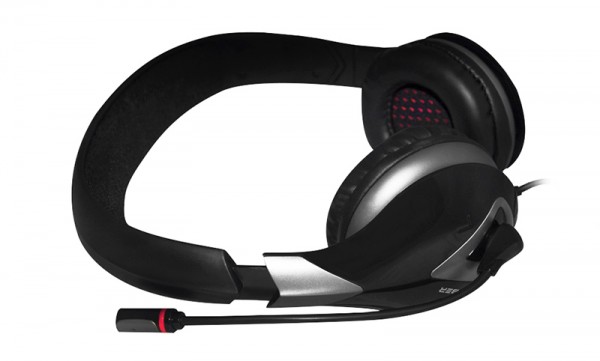 Проводная гарнитура Qcyber Neon Black для PC