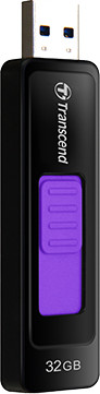 - Transcend 32GB JetFlash 760 (Black/Purple) USB 3.0