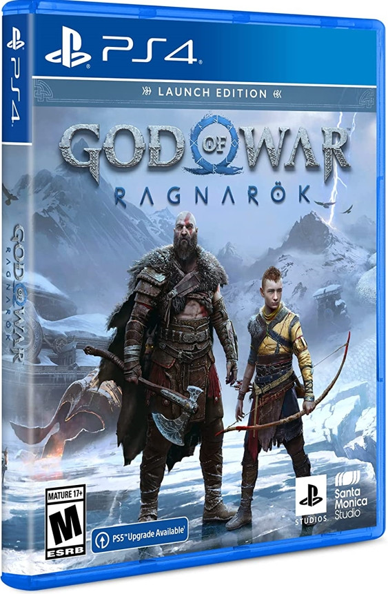 ����� God of War: Ragnarok. Launch Edition [PS4, ������� ��������] + ������ ������� ��� ����� 2 �������� ����� ����������