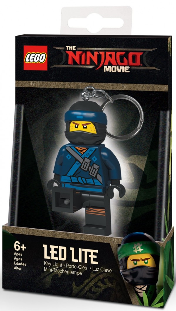 Брелок-фонарик LEGO Ninjago Movie: Jay