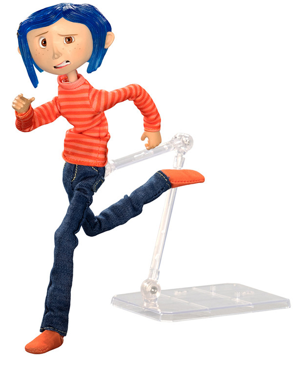 Фигурка Coraline: Coraline in Striped Shirt and Jeans (18 см)