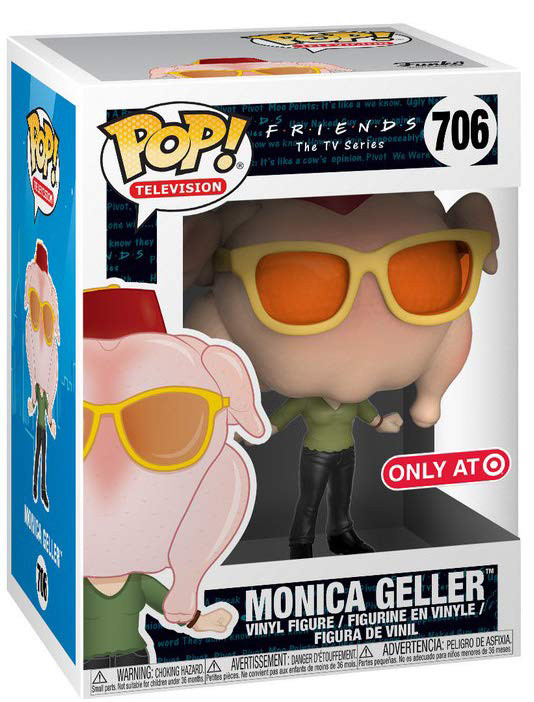  Funko POP Television: Friends The TV Series  Monica Geller With Turkey (9,5 )