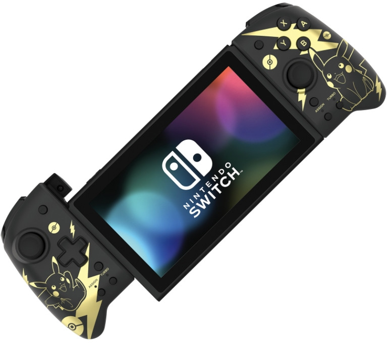  Hori Split pad pro  Pikachu Black & Gold  Nintendo Switch (NSW-295U)