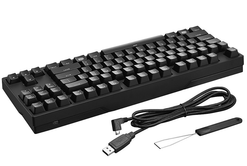  Cooler Master MasterKeys Pro S White LED Cherry MX Red       PC (SGK-6030-KKCR1-RU)