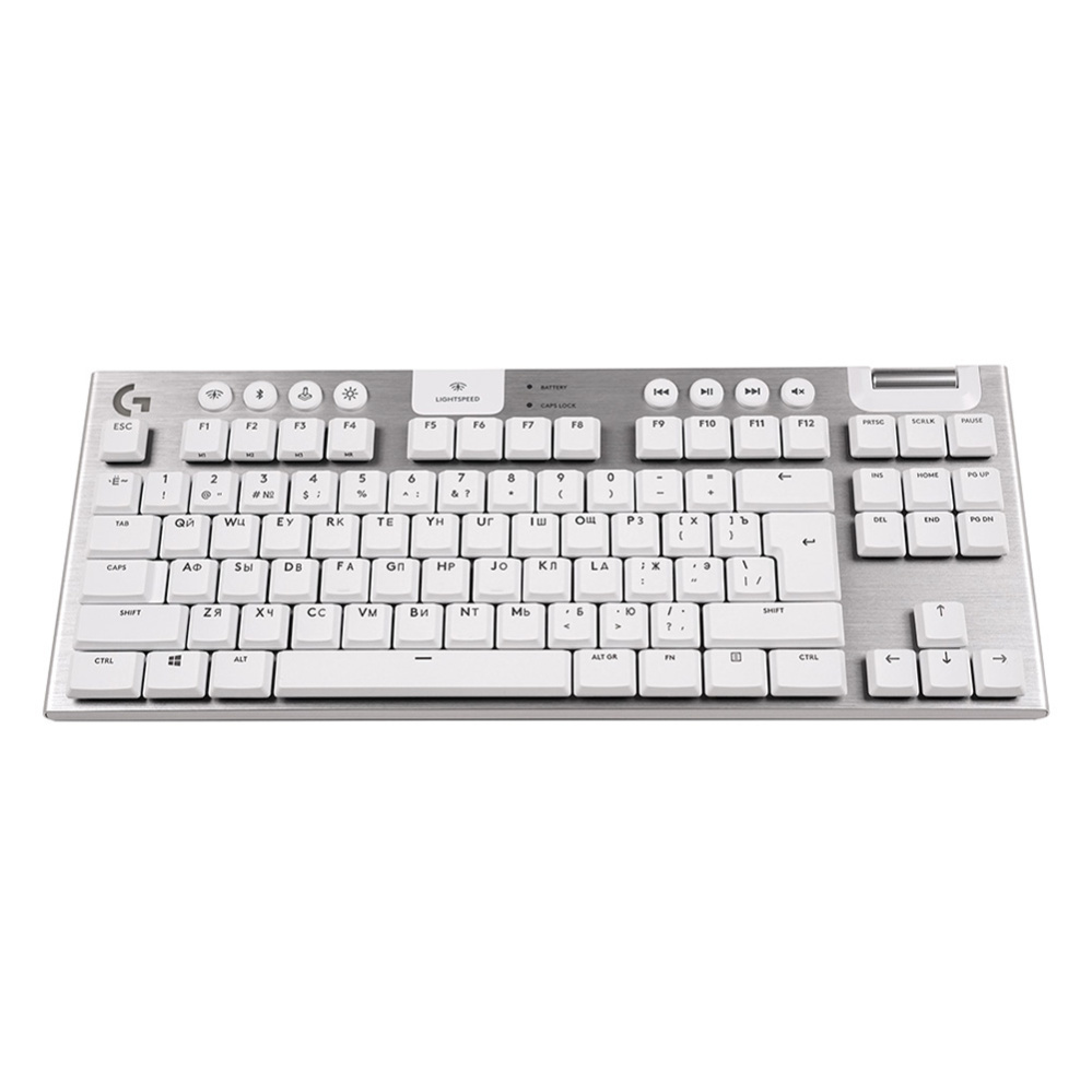   Logitech G915 TKL LightSpeed White  PC