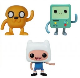  Funko Pocket POP: Adventure Time  Jake, Finn, BMO (3-Pack)