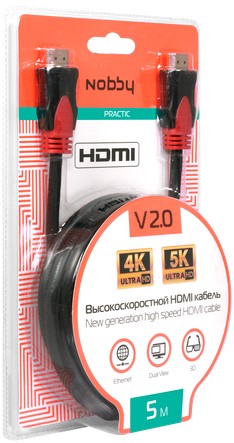  Nobby NBP-HC-50-01 HDMI-HDMI v2.0 5 ()