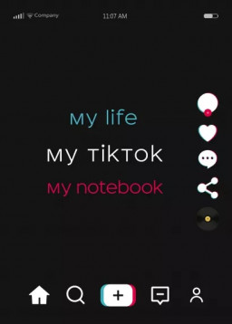 Блокнот My Life My: TikTok My Notebook