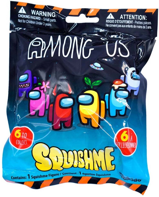 Игрушка-антистресс сквиш Among Us: Сюрприз (6,3 см) (в ассортименте)