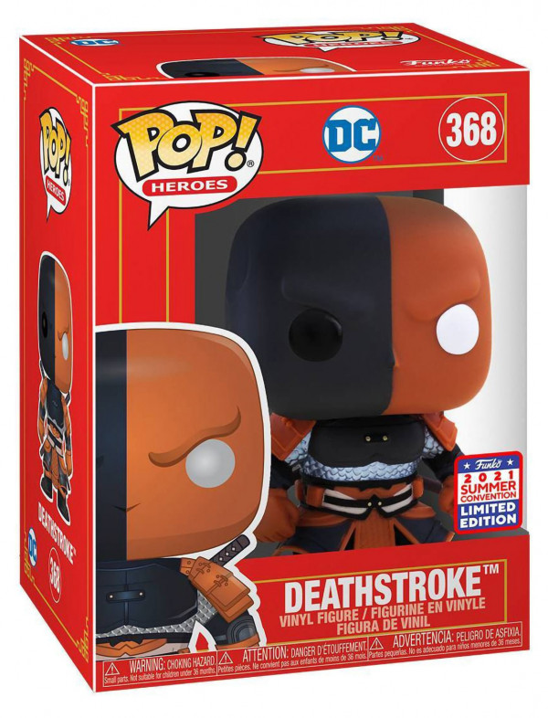 Фигурка Funko POP Heroes: DC Imperial Palace – Deathstroke Exclusive (9,5 см)