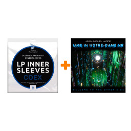 JARRE JEAN MICHEL  Welcome To The Other Side  Live In Notre-Dame VR  LP + Конверты внутренние COEX для грампластинок 12" 25шт Набор