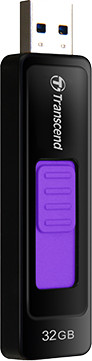 ����-���������� Transcend 32GB JetFlash 760 (Black/Purple) USB 3.0