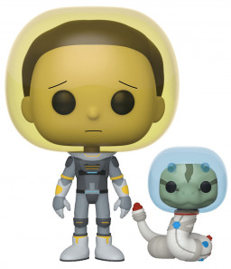  Funko POP Animation: Rick And Morty  Space Suit Morty With Snake (9,5 )