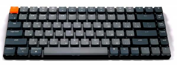 ���������� Keychron K3 Low Profile ������������, ������������, RGB, Red Switch, Light Gray