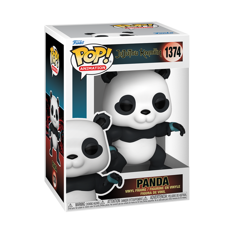 Фигурка Funko POP Animation: Jujutsu Kaisen – S2 Panda Flocked Exclusive (9, 5 см)